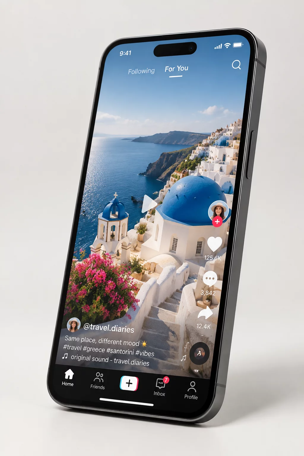 VibeVideo Mobile Application Interface
